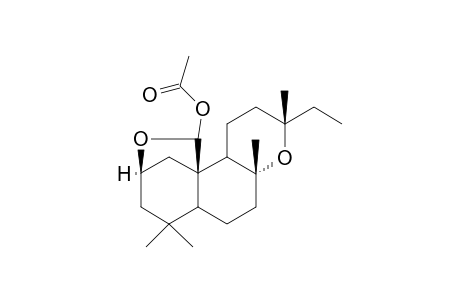 2.beta.,20:8.alpha.,13-diepoxylabdan-20.xi.-yl Acetate