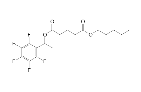 Glutaric acid, 1-(pentafluorophenyl)ethyl pentyl ester