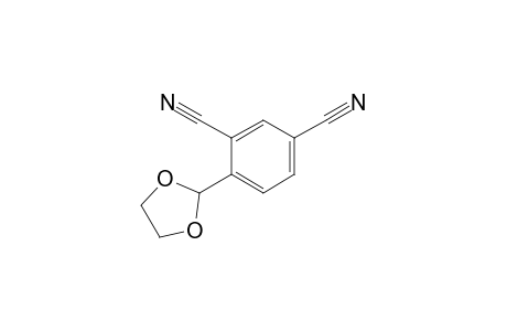 4-(1,3-dioxolan-2-yl)isophthalonitrile
