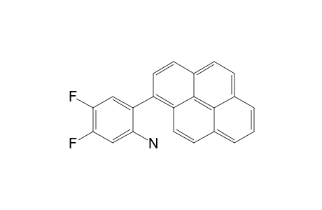 Benzenamine, 4,5-difluoro-2-(1-pyrenyl)-