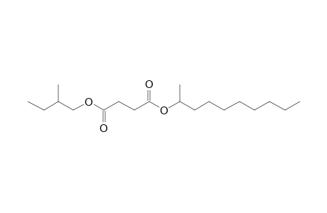 Succinic acid, dec-2-yl 2-methylbutyl ester