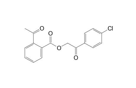 o-acetylbenzoic acid, ester with 4'-chloro-2-hydroxyacetophenone
