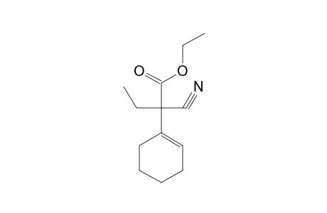 alpha-CYANO-alpha-ETHYL-1-CYCLOHEXENE-1-ACETIC ACID, ETHYL ESTER