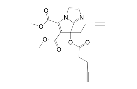 DIMETHYL-7-(3-BUTYNYL)-7-(4-PENTYNYLOXY)-7H-PYRROLO-[1,2-A]-IMIDAZOLE-5,6-DICARBOXYLATE