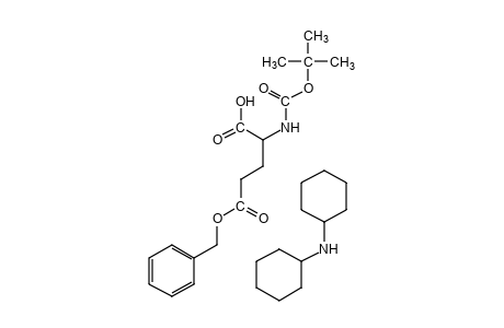 N-carboxy-L-glutamic acid, 5-benzyl N-tert-butyl ester, compound with dicyclohexylamine(1:1)