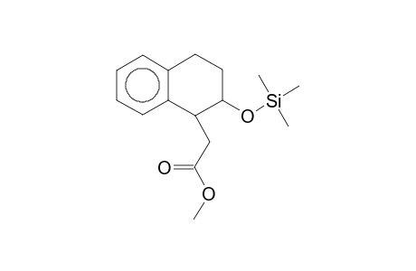 1-Naphthaleneacetic acid, 1,2,3,4-tetrahydro-2-(trimethylsilyloxy)-, methyl ester