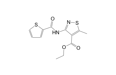 ethyl 5-methyl-3-[(2-thienylcarbonyl)amino]-4-isothiazolecarboxylate