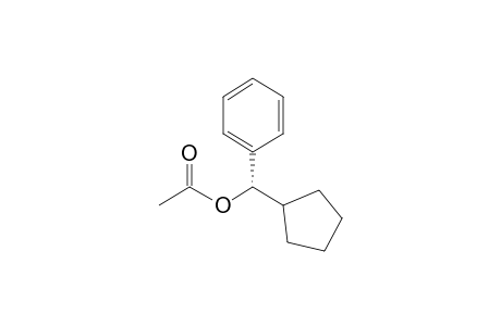 (S)-Cyclopentyl(phenyl)methyl acetate