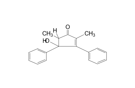 2,5-dimethyl-3,4-diphenyl-4-hydroxy-2-cyclopenten-1-one