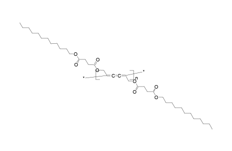 Poly[bis(dodecyloxysuccinoyloxy)hexa-2,3,4-triene-2,5-diyl]