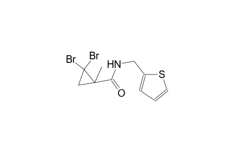 2,2-dibromo-1-methyl-N-(2-thienylmethyl)cyclopropanecarboxamide