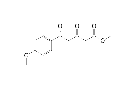 (5R)-Methyl .delta.-hydroxy-.delta.-(p-methoxyphenyl)-.beta.-oxopentanoate