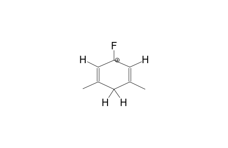 1-FLUORO-4,4-DIHYDRO-3,5-DIMETHYLBENZOLONIUM CATION