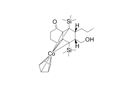 CpCo[1,4-Bis(trimethylsilyl)-3-(hydroxymethyl)-2-propylhexahydronaphthalene-5-one]complex