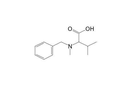 Butanoic acid, 3-methyl-2-(benzylmethylamino)-