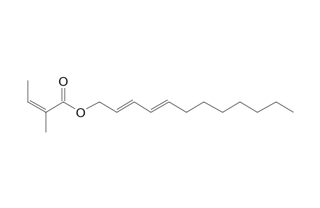 Dodecadienyl angelate, 2E, 4E-