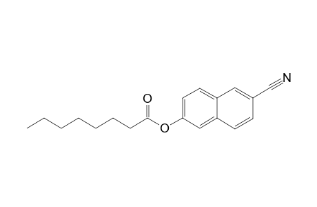 (6-cyano-2-naphthyl) octanoate