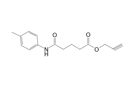 2-Propynyl 5-oxo-5-(4-toluidino)pentanoate