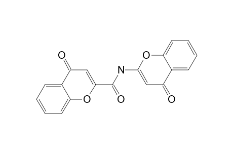 4H-1-Benzopyran-2-carboxamide, 4-oxo-N-(4-oxo-4H-1-benzopyran-2-yl)-