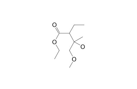 Ethyl 2-ethyl-3-hydroxy-4-methoxy-3-methylbutanoate