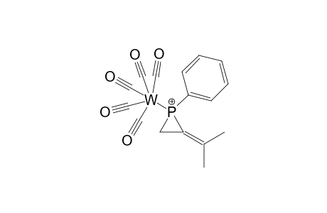 (2-Isopropylene-1-phenyl-1-phosphirane)pentacarbonyltungsten