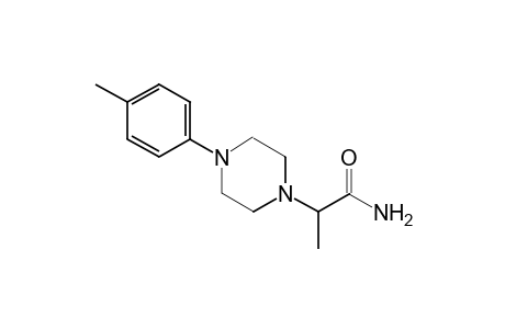 alpha-METHYL-4-p-TOLYL-1-PIPERAZINEACETAMIDE