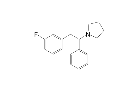 1-Phenyl-1-pyrrolidino-2-(3-fluorophenyl)ethane