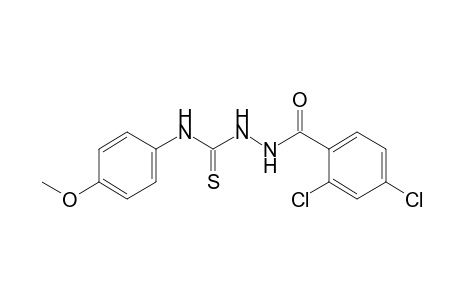 1-(2,4-dichlorobenzoyl)-4-(p-methoxyphenyl)-3-thiosemicarbazide