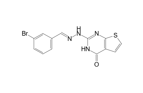 (E)-2-(2-(3-Bromobenzylidene)hydrazinyl)thieno[2,3-d]pyrimidin-4(3H)-one