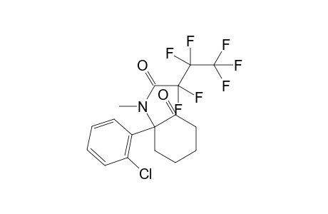 Ketamine-heptafluorobutyramide