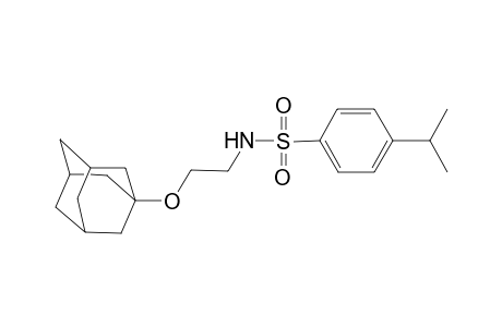 N-[2-(Adamantan-1-yloxy)-ethyl]-4-isopropyl-benzenesulfonamide