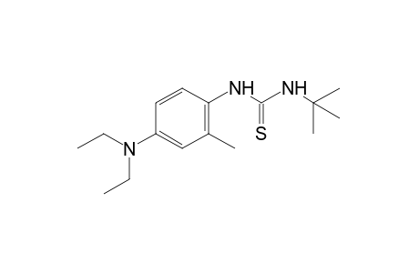 1-tert-butyl-3-[4-(diethylamino)-o-tolyl]-2-thiourea
