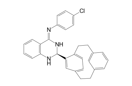 (Z)-4-Chloro-N-(2-S-[2.2]paracyclophanyl-2,3-dihydroquinazolin-4(1H)-ylidne)aniline