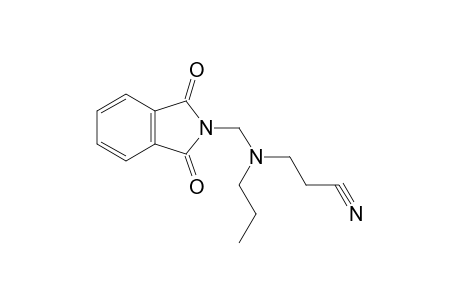 N-{[(2-cyanoethyl)propylamino]methyl}phthalimide