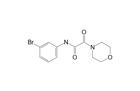 Acetamide, 2-(4-morpholyl)-2-oxo-N-(3-bromophenyl)-