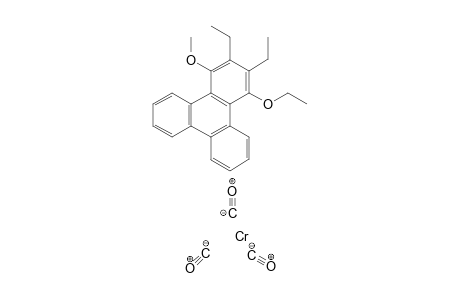 Tricarbonyl{eta-6-1,2,3,4,4a,12b-(1-ethoxy-2,3-diethyl-4-methoxytriphenylene)}chromium