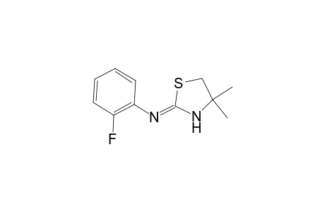 N-[(2Z)-4,4-Dimethyl-1,3-thiazolidin-2-ylidene]-2-fluoroaniline