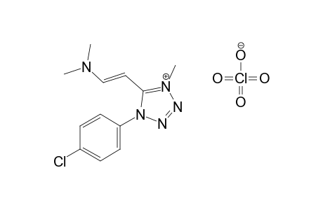 trans-1-(p-chlorophenyl)-5-[2-(dimethylamino)vinyl]-4-methyl-1H-tetrazolium perchlorate