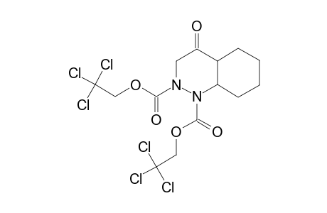 4-Oxooctahydrocinnoline-1,2-dicarboxylic acid, bis(2,2,2-trichloroethyl) ester