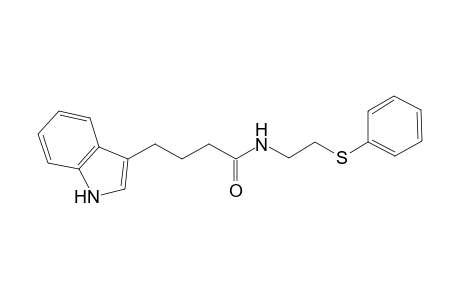 4-(1H-Indol-3-yl)-N-(2-phenylsulfanyl-ethyl)-butyramide