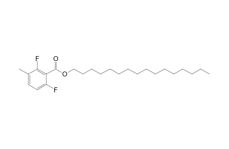 2,6-Difluoro-3-methylbenzoic acid, hexadecyl ester