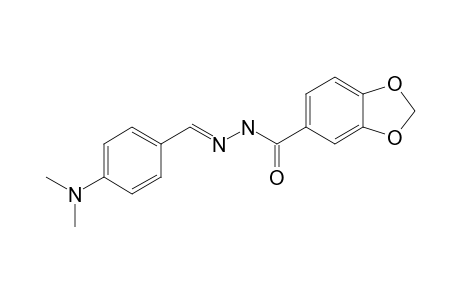 (4'-N,N-Dimethylaminobenzylidene) 3,4-methylenedioxybenzoylhydrazine