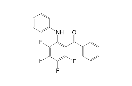 (2-Anilino-3,4,5,6-tetrafluorophenyl)(phenyl)methanone