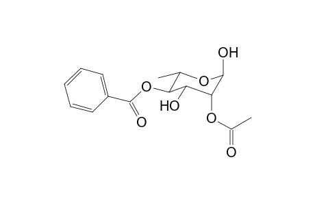 2-o-Acetyl-4-o-benzoyl-.alpha.,L-rhamnopyranose