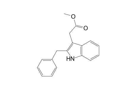 2-Benzyl-3-(methoxycarbonyl)methylindole