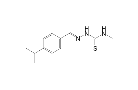 p-isopropylbenzaldhyde, 4-methyl-3-thiosemicarbazone