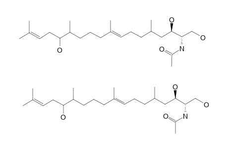 (+/-)-2,3-THREO-N-ACETYL-APLIDIASPHINGOSINE;SYNTHETIC;(2R*,3R*,5R*S*,13R*S*,14R*S*)