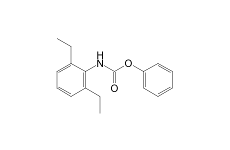 2,6-diethylcarbanilic acid, phenyl ester
