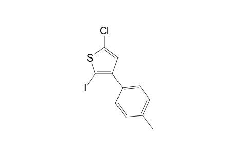 5-Chloro-2-iodo-3-(p-tolyl)thiophene