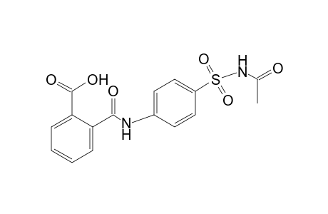 4'-(acetylsulfamoyl)phthalanilic acid